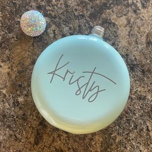 Personalized “Kristy” flask